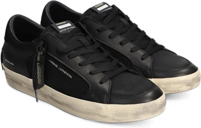 Crime London Sk8 Deluxe sneakers met vlakken Zwart - Foto 3