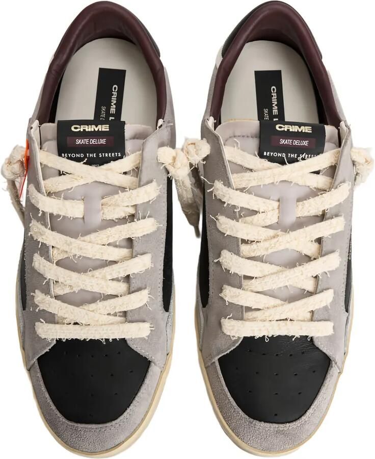 Crime London Skate Deluxe sneakers met vlakken Grijs - Foto 2