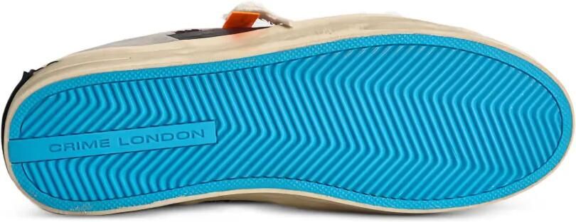 Crime London Skate Deluxe sneakers met vlakken Grijs - Foto 5