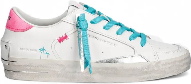 Crime London Skate Deluxe sneakers Wit