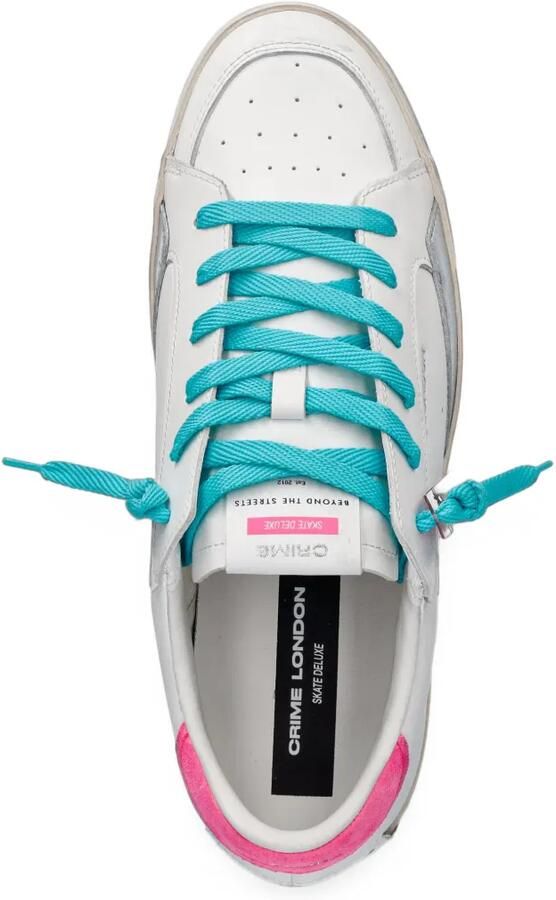 Crime London Skate Deluxe sneakers Wit - Foto 2