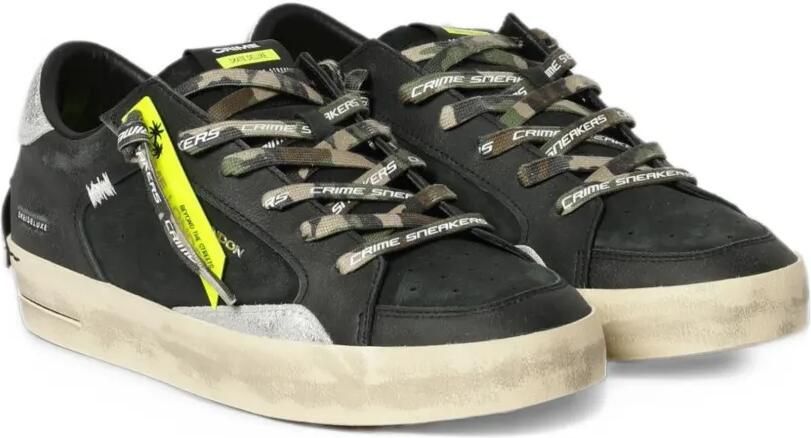Crime London Skate Deluxe sneakers Zwart - Foto 4
