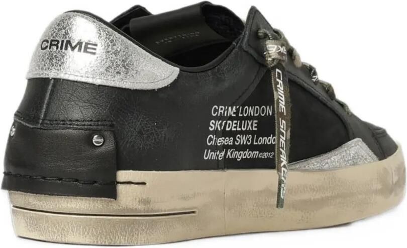 Crime London Skate Deluxe sneakers Zwart - Foto 3