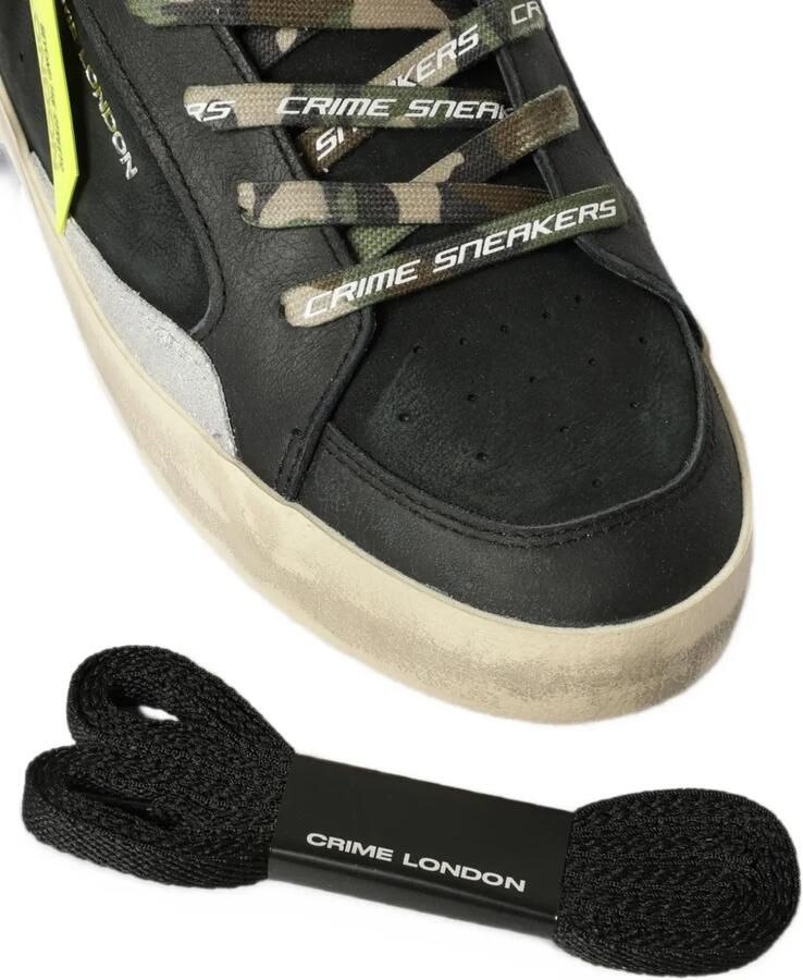 Crime London Skate Deluxe sneakers Zwart - Foto 2