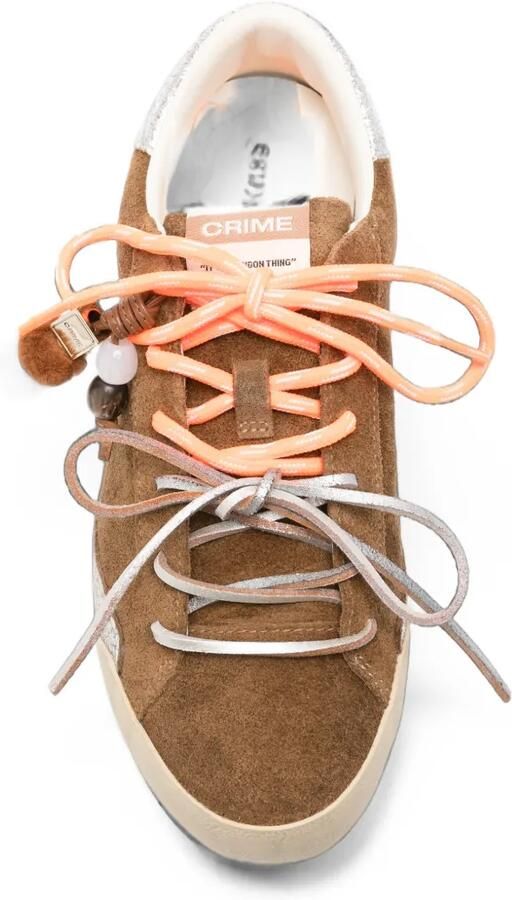Crime London Sneakerina sneakers met luipaardprint Bruin - Foto 2
