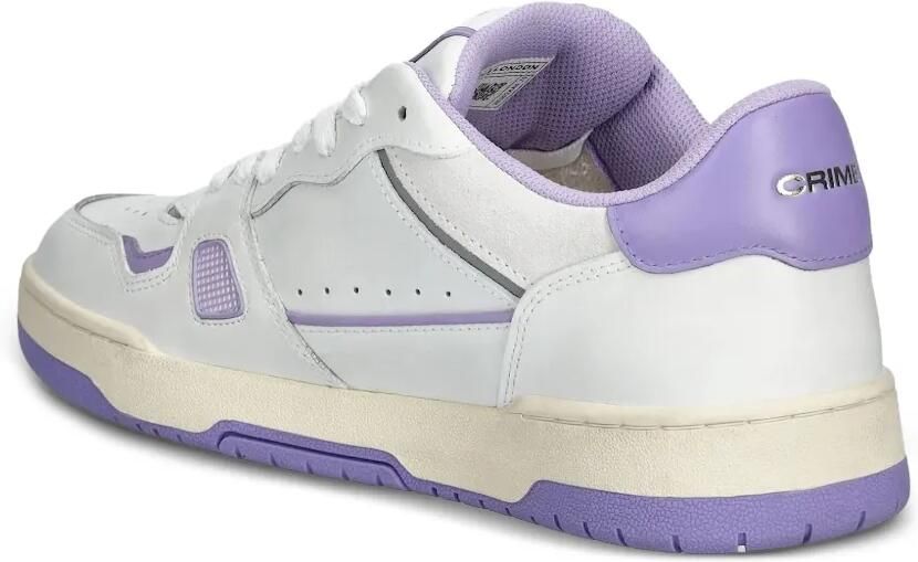 Crime London Sneakers met geborduurd logo Wit - Foto 2