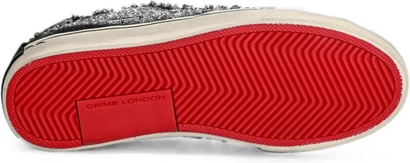 Crime London Sneakers met luipaard-print en glitters Zwart - Foto 5