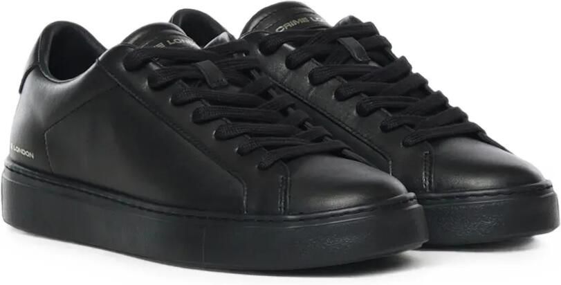 Crime London Superlight leren sneakers met logoprint Zwart - Foto 3