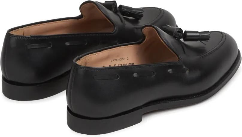 Crockett & Jones Cavendish tassel loafers Zwart - Foto 5