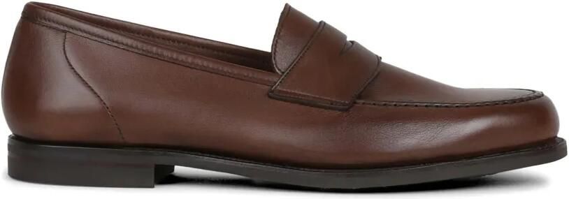 Crockett & Jones Harvard 2 leren loafers Bruin