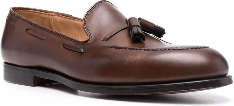 Crockett & Jones Leren loafers Bruin - Foto 2