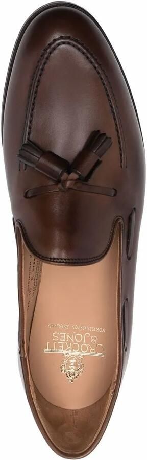 Crockett & Jones Leren loafers Bruin - Foto 3