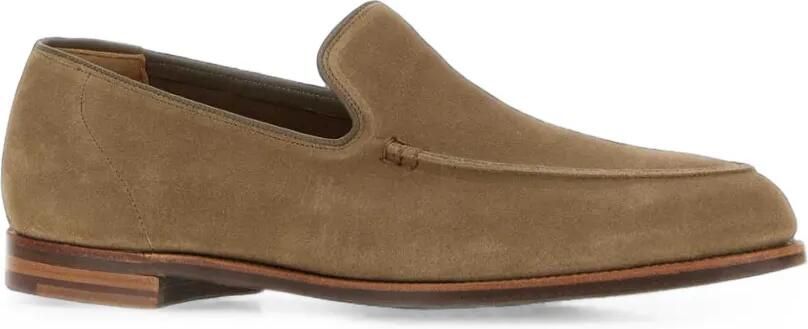 Crockett & Jones Salcombre suède loafers Beige - Foto 2