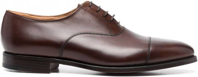 Crockett & Jones Oxford leren schoenen Bruin