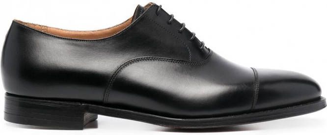 Crockett & Jones Oxford leren schoenen Zwart
