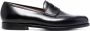 Crockett & Jones Leren loafers Zwart - Thumbnail 1