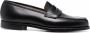 Crockett & Jones Leren penny loafers Zwart - Thumbnail 1