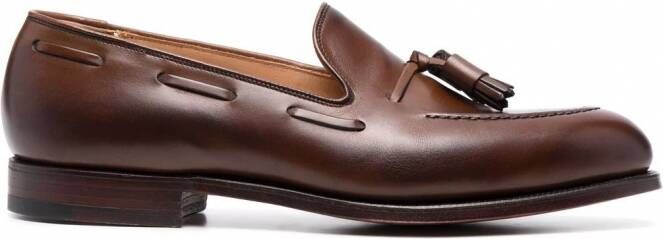 Crockett & Jones Loafers met kwastje Bruin