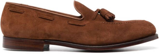 Crockett & Jones Loafers met kwastjes Bruin