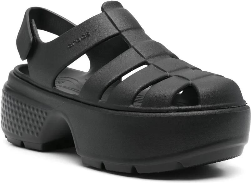 Crocs 50 mm Stomp Fisher sandalen Zwart - Foto 2