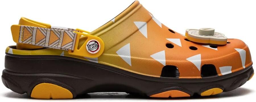 Crocs All-Terrain "Demon Slayer Zenitsu" klompen Oranje