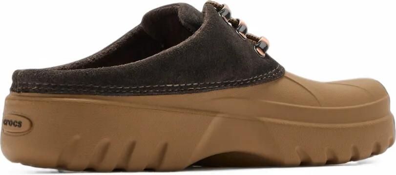 Crocs Axle beaded lace-up mules Beige - Foto 4
