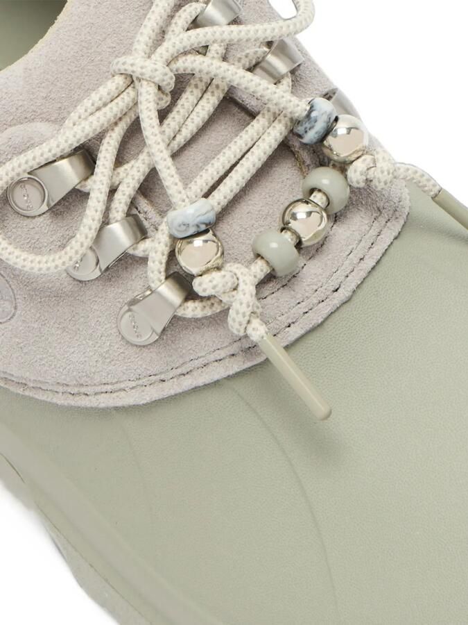 Crocs Axle lace-up beaded mules Groen - Foto 3
