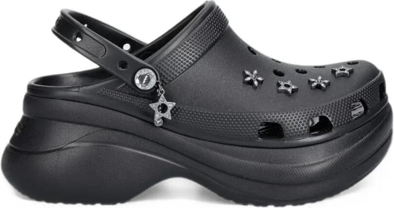 Crocs Bae Edgy Beading star-embellished platform clogs Zwart