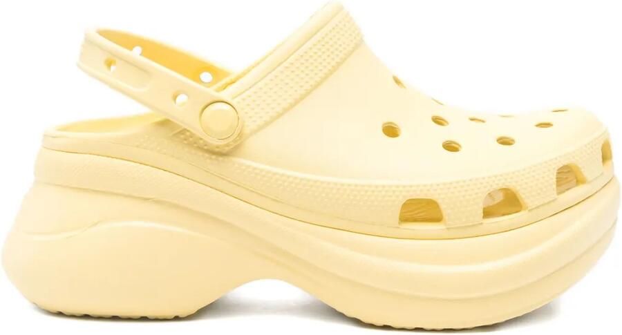 Crocs Bae klompen met plateauzool Geel
