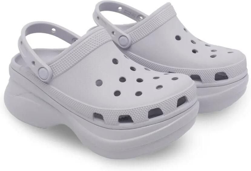 Crocs Bae klompen met plateauzool Grijs