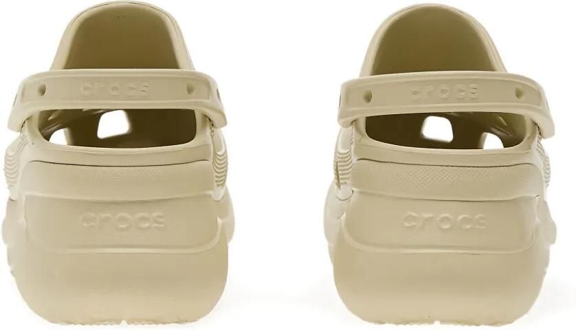 Crocs Bae muiltjes met plateauzool Beige - Foto 2