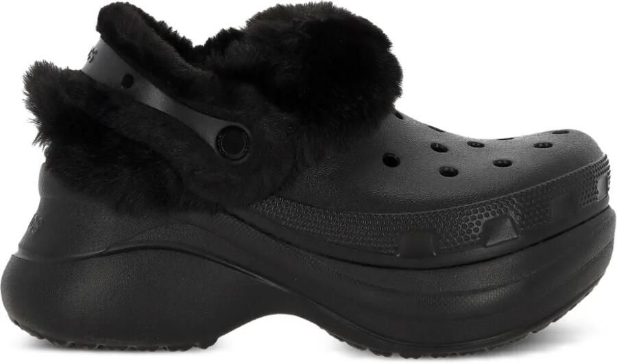 Crocs Bae slip-on sneakers plateauzool en textuur Zwart