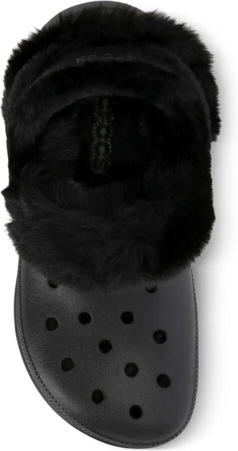 Crocs Bae slip-on sneakers plateauzool en textuur Zwart - Foto 4