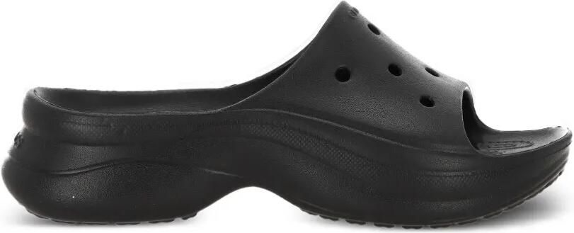 Crocs Bae slippers met geperforeerde details Zwart