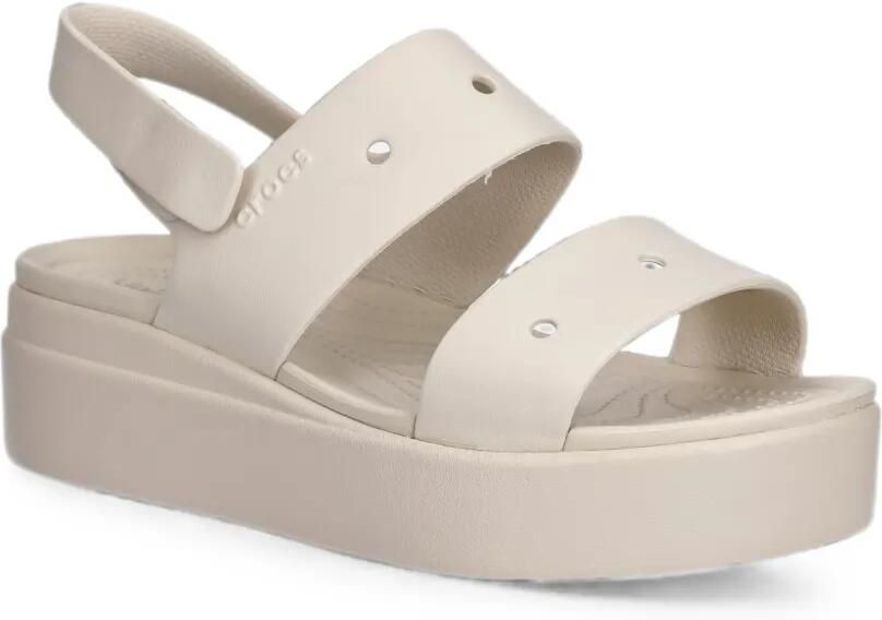 Crocs Brooklyn 4U sandalen met platform Beige - Foto 2