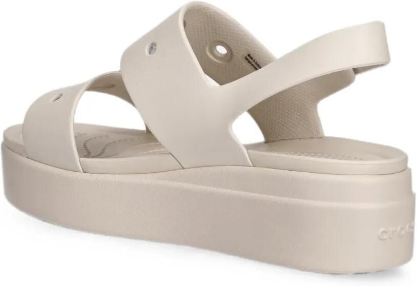 Crocs Brooklyn 4U sandalen met platform Beige - Foto 3
