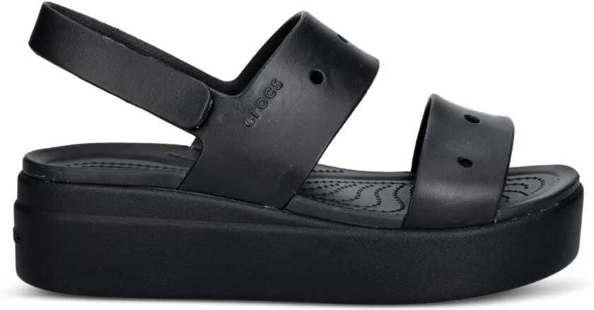 Crocs Brooklyn 4U sandalen met platform Zwart
