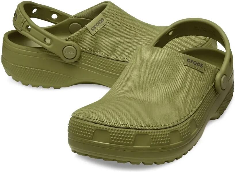 Crocs Canvas slingback klompen Groen - Foto 3