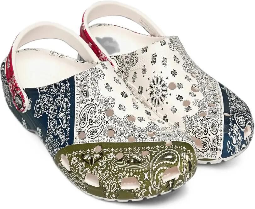Crocs Classic Bandana muiltjes Wit - Foto 2
