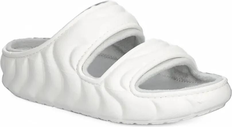 Crocs Classic Cozzzy fleece-lined sandals Wit - Foto 4