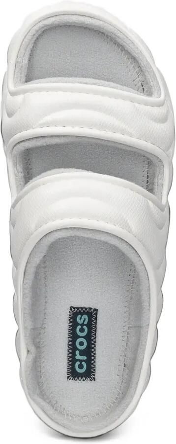 Crocs Classic Cozzzy fleece-lined sandals Wit - Foto 3