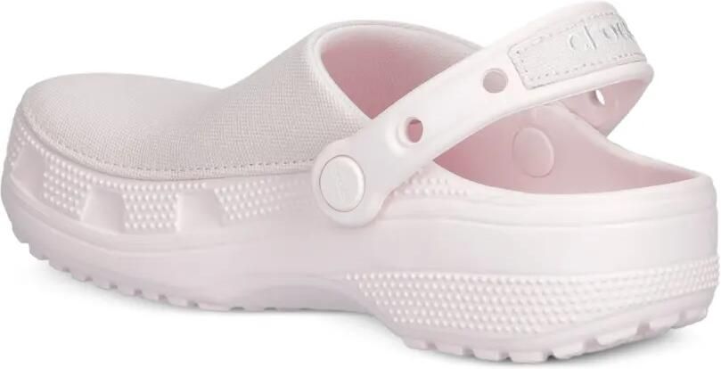 Crocs Classic Crafted canvas slingback klompen Roze - Foto 4