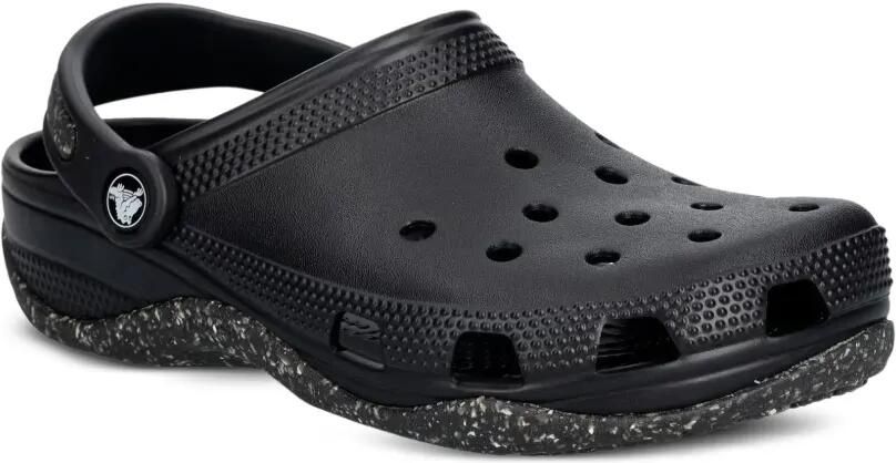 Crocs Classic Evo klompen met gespikkelde zool Zwart