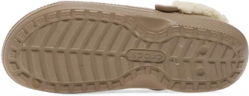 Crocs Classic klompen met fleecevoering Beige - Foto 5
