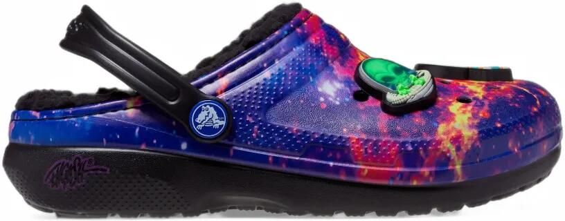 Crocs Classic Lined Galaxy clogs Blauw