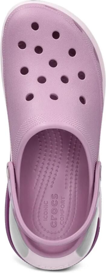 Crocs Classic Mega Crush perforated platform clogs Paars - Foto 4