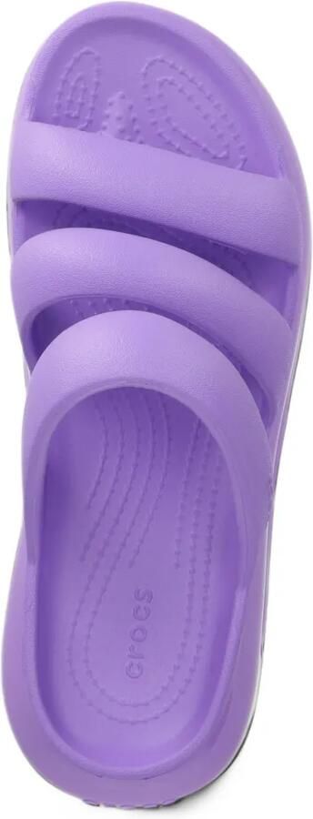 Crocs Classic Mega Crush Triple Strap sandals Paars