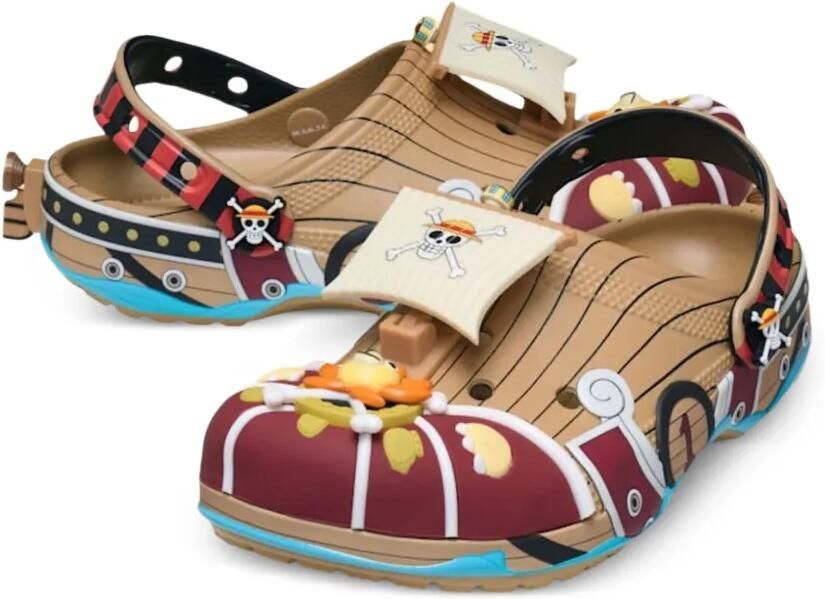 Crocs Classic "One Piece Thousand Sunny" sandalen Beige - Foto 2