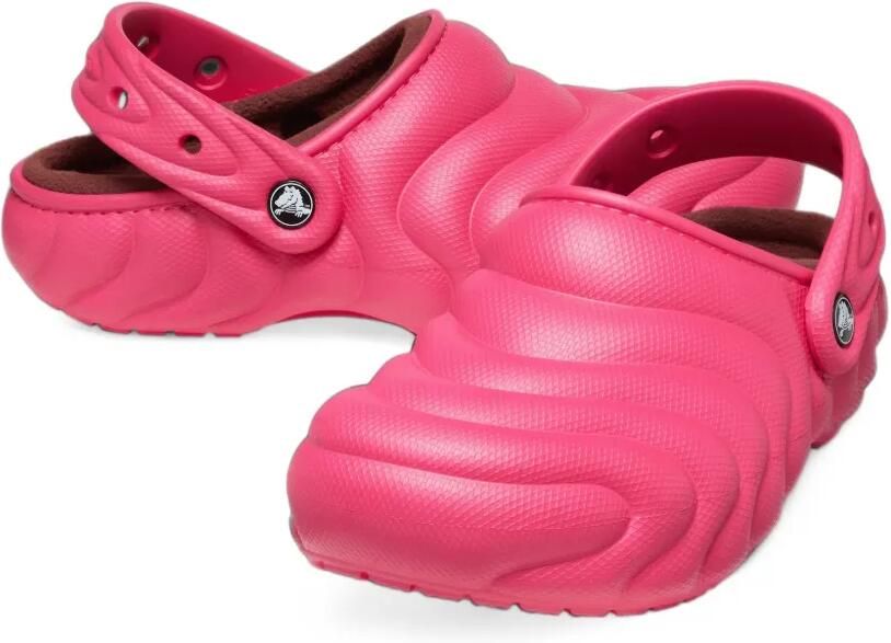 Crocs Classic Overpuff lined clogs Roze