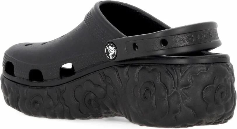 Crocs Classic Platform Bloom floral-detail platform mules Zwart - Foto 2